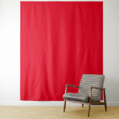 Gewoon rode kleur wandkleed (In situ)