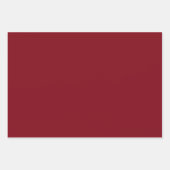 Gewoon rode papierbladen voor het verpakken inpakpapier vel (Voorkant)