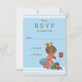 Gewoon roepen om alsjeblieft RSVP Prins Chevrons t (Achterkant)