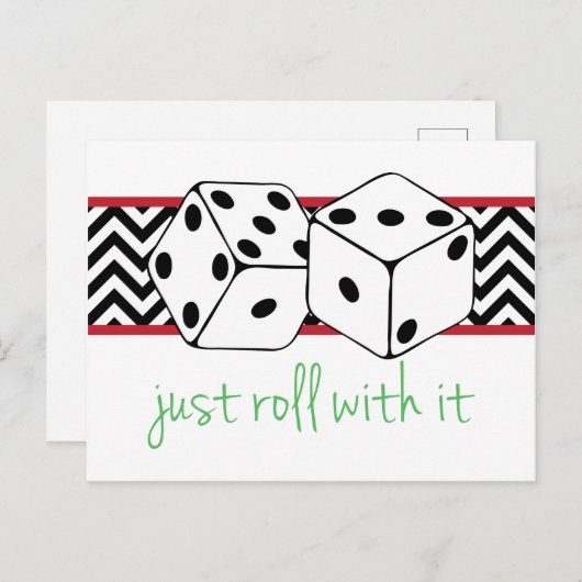 Gewoon Roll Briefkaart (Voorkant / Achterkant)