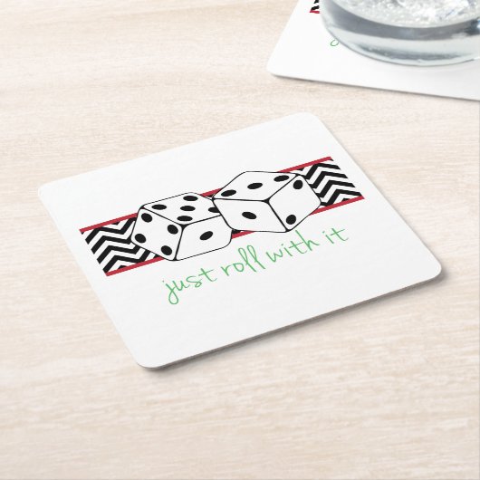 Gewoon Roll Kartonnen Onderzetters (Schuin)