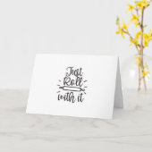 *GEWOON ROLLEN MET & HEBBEN EEN FANTASTISCHE VERJA KAART (Gele Bloem)