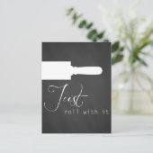 Gewoon rollen met het Briefkaart (Staand voorkant)