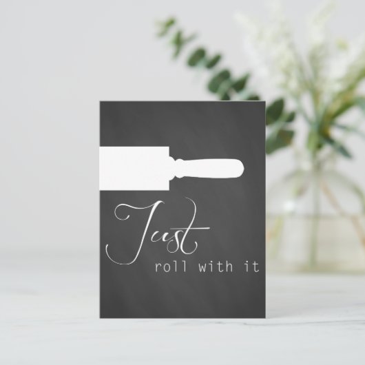 Gewoon rollen met het Briefkaart (Staand voorkant)