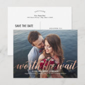 Gewoon romantisch de moeite waard het wachten op s briefkaart (Voorkant / Achterkant)