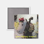 Gewoon rond een magneet paardrijden (Voorkant / Achterkant)