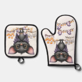 Gewoon rondhangen, Bats Ovenwant & Pannenlap Set (Voorkant)