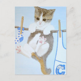 Gewoon rondhangen! briefkaart