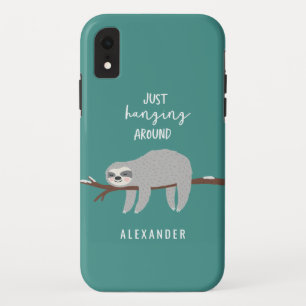 Gewoon rondhangen met een leuke cartoon sloep Case-Mate iPhone case