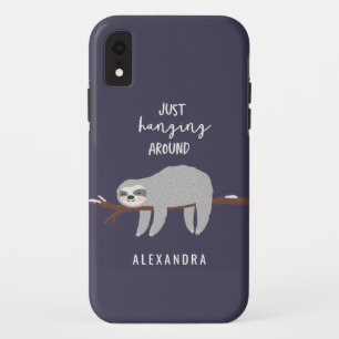 Gewoon rondhangen met een leuke cartoon sloep Case-Mate iPhone case