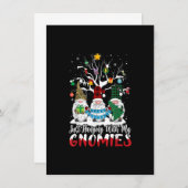 Gewoon rondhangen met mijn Gnomies Boomkabouter Bu Kaart (Voorkant / Achterkant)