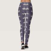 Gewoon rondhangen rond de leuke luie sloep leggings (Achterkant)