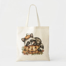 Gewoon rondhangen, Slaperige Wasbeer Tote Bag