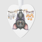 Gewoon rondhangen, vleermuizen ornament (voorkant)