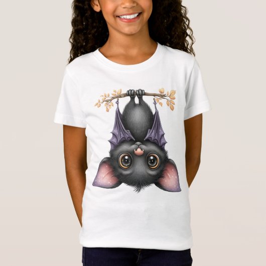Gewoon rondhangen, vleermuizen t-shirt (Voorkant)