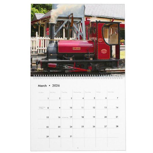 Gewoon Rood 2026 kalender (Mar 2026)