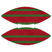 Gewoon Rood en groen Vrolijk kerstpatroon American Football (Panelen)