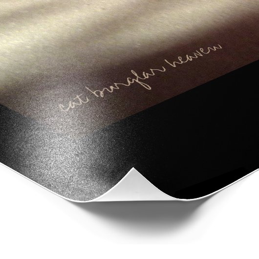 Gewoon rood foto afdruk (Hoek)