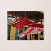 Gewoon rood: groots piano legpuzzel (Horizontaal)