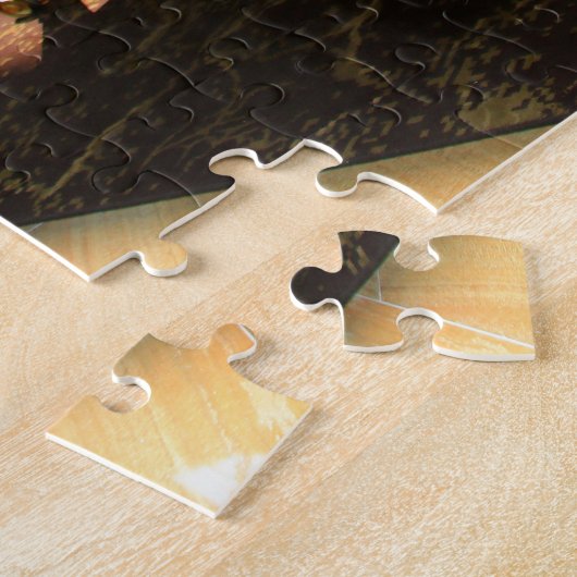 Gewoon rood: groots piano legpuzzel (Zijkant)