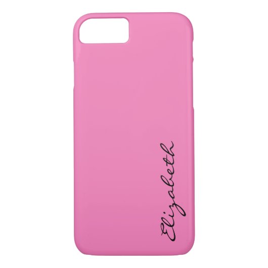 Gewoon roze achtergrond Case-Mate iPhone case (Achterkant)