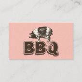 Gewoon roze BBQ Pork Visitekaartje (Voorkant)