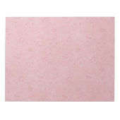Gewoon  roze bloemen notitieblok (Voorkant)