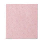 Gewoon roze bloemen notitieblok (Voorkant)