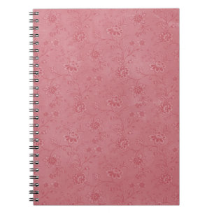 Gewoon roze bloemen notitieboek