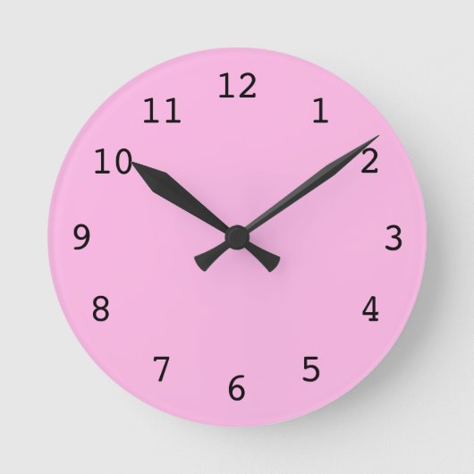 Gewoon roze klok (Voorkant)
