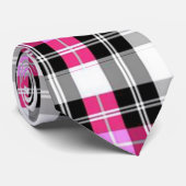 Gewoon roze Stropdas (Opgerold)