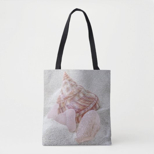 Gewoon roze zee glas - tas (Voorkant)