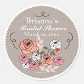 Gewoon rozige Sticker (Voorkant)