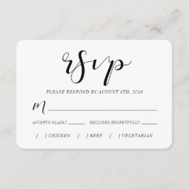 Gewoon RSVP Gezegden Kaartje