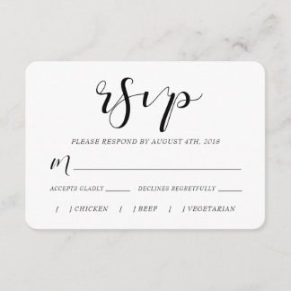 Gewoon RSVP Gezegden Kaartje