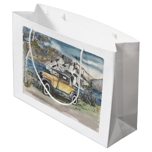 Gewoon rusten groot cadeauzakje (Achterkant Gekanteld)