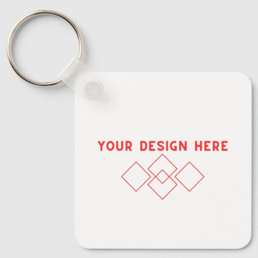 GEWOON SCANNEN | QR Code visitekaartje GEEN PAPIER Sleutelhanger (Voorkant)