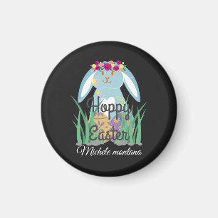 gewoon schattig gebak Happy Easter familie Magneet