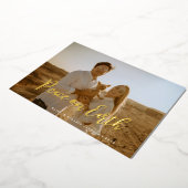 Gewoon Scripted Photo Folie Feestdagenkaart (Gedraaid)