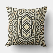 Gewoon Sepia patroon kussen (Voorkant)