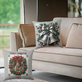 Gewoon Silver Bells-Sierkussen Kussen