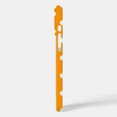 Gewoon Sinaasappel met polkadots Case-Mate iPhone Case (Achterkant / Links)