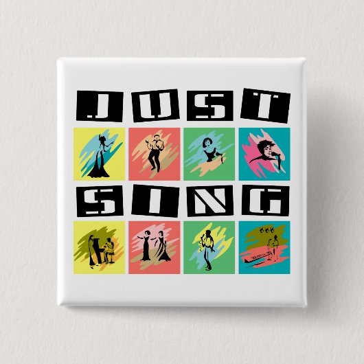 Gewoon Sing Button (Voorkant)