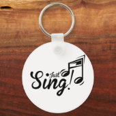 Gewoon Sing Sleutelhanger (Voorkant)