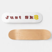 Gewoon SK8 Mok Persoonlijk Skateboard (Horizontaal)