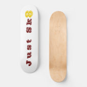 Gewoon SK8 Mok Persoonlijk Skateboard (Voorkant)