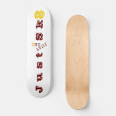 Gewoon SK8 Mok Persoonlijk Skateboard (Voorkant)