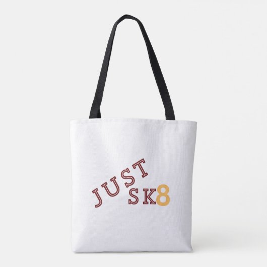 Gewoon SK8 Mok Tote Bag (Achterkant)