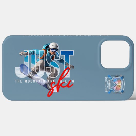 Gewoon Ski | Case-Mate iPhone Case (Achterkant (horizontaal))
