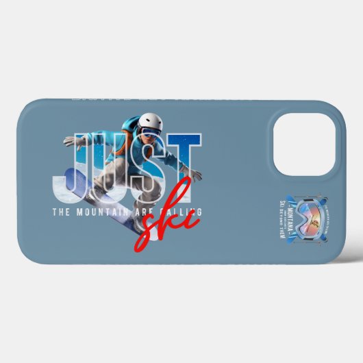 Gewoon Ski | Case-Mate iPhone Case (Achterkant (horizontaal))